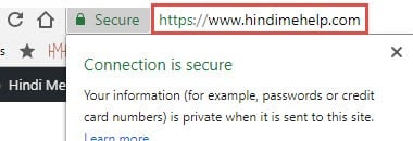 secure ssl site with https